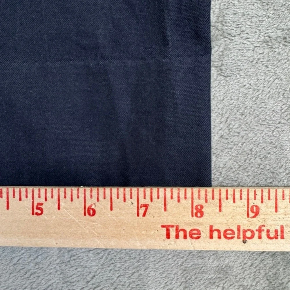 Brooks Brothers 1818 Fitzgerald Navy Blue Cotton Chino Pants Mens 35x30